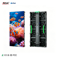 Armoire d'affichage LED 500x1000, Mur vidéo LED intérieur/extérieur, Écran LED couleur pour festivals de musique et spectacles en direct