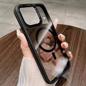 <span class=keywords><strong>Funda</strong></span> Magnética Transparente de Lujo para iPhone 16 Pro Max, 17 Air, 15, 14 Plus, 13, <span class=keywords><strong>12</strong></span> <span class=keywords><strong>Mini</strong></span>, 11 Pro Max - Product Image 6