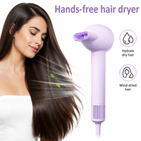 Sèche-cheveux professionnel AC 1600W à haute vitesse 110 000 tr/min, diffuseur ionique, température intelligente NTC, OEM, portable, pour hôtel, vente en gros