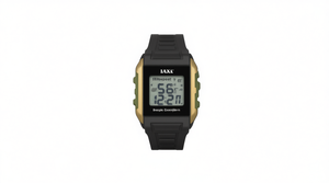 Orologio Digitale IAXI con Cassa Rettangolare 30mm, Cinturino in Gomma, Resistente all'Acqua 3BAR, Stile Sportivo da Uomo - Product Image 1