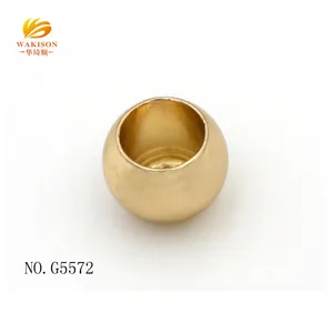 Hot new item custom metal large hole beads