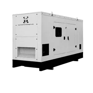 Generator Yuchai kebisingan rendah harga 180kw generator daya diesel 225kva set penghasil senyap