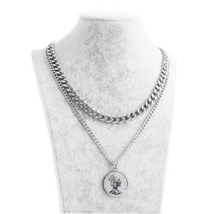 Pendant for Necklaces Hip Hop Design Titanium Plated <b>Charms</b> Stainless Steel Jewelry Wholesale Jewelry - Product Image 1