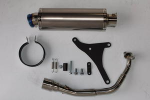 Fornitura di fabbrica pezzi di ricambio per moto tubo di scarico DIO110 moto parti Custom silenziatore di scarico silenziatore per dio110 - Product Image 2