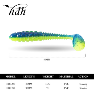 Soft Fishing Lure Plastic Customized Soft Fishing Lure 80mm 95mm 120mm Worm Lure Soft Plastic Swimbait For Zander Bass