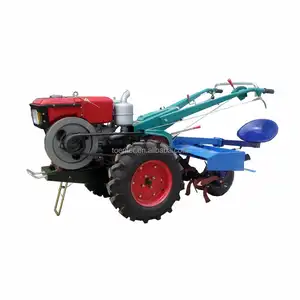 Tractor para caminar de 2 ruedas con motor diésel agrícola, precio barato, suministro de fábrica