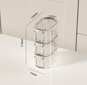 Contenitore <span class=keywords><strong>per</strong></span> Spezie, Trasparente e Impilabile, Perfetto <span class=keywords><strong>per</strong></span> Organizzare le Spezie in <span class=keywords><strong>Cucina</strong></span> - Product Image 6