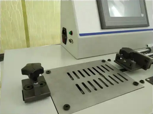 เครื่องทดสอบการยึดติดด้วยความร้อนของฟิล์มพลาสติก ASTM F1921 ASTM F2029 HTT-01 / เครื่องทดสอบการปิดผนึกด้วยความร้อนและการยึดติดด้วยความร้อน - Product Image 6