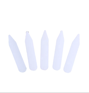 Ming Bai Eco-Friendly Nylon White Shirt <strong>Collar</strong> <strong>Stay</strong> Piece for Clothing Packaging - Product Image 1