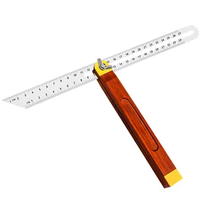 27cm Carpentry Gauge Adjustable Protractor 360 degree Angle Sliding T Bevel Square Ruler