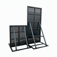 Barrière de contrôle des foules en acier anti-explosion, hauteur 6 pieds, pour clôture périmétrique de concerts et de chantiers avec modélisation 3D