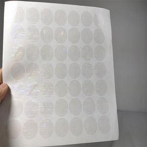 Autocollant holographique Transparent, étiquette de sécurité à incrustation holographique - Product Image 5