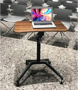 가정 및 사무실 사용 공압 높이 모바일 노트북 책상 카트 조정 가능한 테이블 스탠드 - Product Image 4