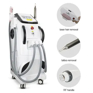 Carbon Nd Yag 3 In 1 Ipl Hair Remova RF Skin Rejuvenation Light Opt Ipl Hair Tattoo Removal Machine Skin Tightening Machine