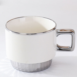 European <b>Ceramic</b> <b>Cup</b> Niche Design Coffee Mugs Gold Plated - Product Image 2
