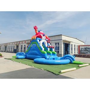 Château gonflable géant <span class=keywords><strong>avec</strong></span> <span class=keywords><strong>toboggan</strong></span> aquatique, château gonflable en forme de crabe <span class=keywords><strong>avec</strong></span> <span class=keywords><strong>toboggan</strong></span> aquatique, <span class=keywords><strong>piscine</strong></span>, château gonflable pour la natation - Product Image 3