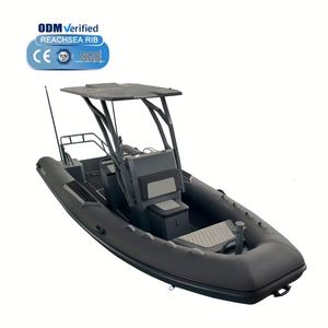 Bote RIB RHIB <span class=keywords><strong>de</strong></span> 6m para 10 Personas, Achilles Hypalon con Cabina <span class=keywords><strong>de</strong></span> Techo Rígido, Lujo para Alta Mar, Fabricado en China, OEM ODM - Product Image 2