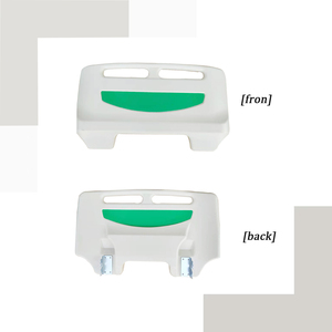 Lit d'hôpital en plastique moderne Tête de lit médicale et pied de lit Design élégant - Product Image 6