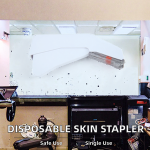 Pinzatrice per Pelle Monouso di Alta Qualità in Acciaio Inossidabile Medico, Sterile, per Chiusura Ferite - Product Image 3