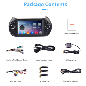 7 'T610/7862 Android12.0 Radio de coche para <span class=keywords><strong>Fiat</strong></span> <span class=keywords><strong>Fiorino</strong></span> Qubo Nemo Bipper 2008 - 2017 reproductor Multimedia estéreo ESTÉREO - Product Image 5