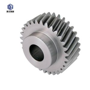 Engranaje helicoidal de acero grande personalizado del proveedor para máquina de arado - Product Image 1