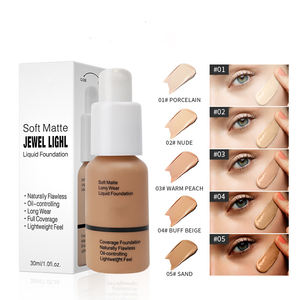 Corrector de Alta Demanda y Base de Maquillaje Líquida Suave a Prueba de Agua y Libre de Aceite - Product Image 3