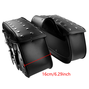 <span class=keywords><strong>Sacoche</strong></span> latérale pour moto, noir/marron, <span class=keywords><strong>sacoche</strong></span> à outils, <span class=keywords><strong>sacoche</strong></span> de selle pour Harley <span class=keywords><strong>Sportster</strong></span> XL 883 <span class=keywords><strong>1200</strong></span> Touring Dyna Softail Glide - Product Image 5