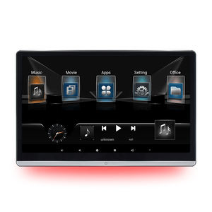 Radio Android IPS de 11,6 "con BT 5,0 MirrorLink inalámbrico <span class=keywords><strong>FM</strong></span> transmisión de vídeo salida coche TV reposacabezas Monitor para asiento trasero de coche - Product Image 1