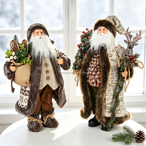 2026 Hot Sale Christmas Santa Claus <b>Doll</b> Different Size Christmas Decoration Luxury Santa <b>Doll</b> Xmas <b>Large</b> Santa Claus - Product Image 5