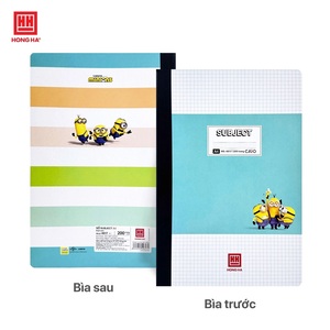 HONGHA Subject Notebook Paper Hardcover Thread Sewing Bound <b>A4</b> (210x297mm) Lightweight Composition Book 200 Pages <b>Lamination</b> - Product Image 2
