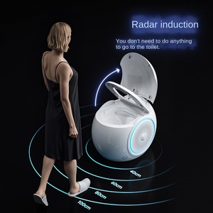 Inodoro Inteligente de Diseño Moderno con Descarga Automática, Inodoro de Cerámica Inteligente para Baño, Inodoro Inteligente DX-999 Wc DX-99 - Product Image 6