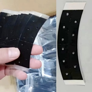 36 Pièces/Paquet Noir Étanche C Contour Dentelle Perruque Ruban Bandes Forte Dentelle Colle Adhésif Avec Trou - Product Image 4