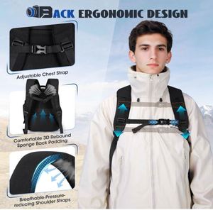 Sac à dos pour appareil photo, sac pour appareil photo reflex numérique, sac pour appareil photo sans miroir avec housse de pluie imperméable, échantillon gratuit - Product Image 5