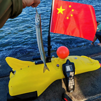 Bateau de pêche en mer télécommandé N8 GPS RC en plastique avec libération automatique d'appâts et retour à une touche