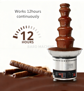 Fontaine à <span class=keywords><strong>chocolat</strong></span> <span class=keywords><strong>professionnelle</strong></span> pour usage commercial, <span class=keywords><strong>machine</strong></span> en acier inoxydable pour les fêtes, les buffets et la restauration - Product Image 4