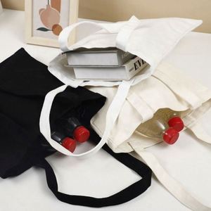 Eco Friendly Reusable Fashion <b>Canvas</b> <b>Tote</b> Bag with Custom Logo Color & Size Options Silk Screen Printed - Product Image 5