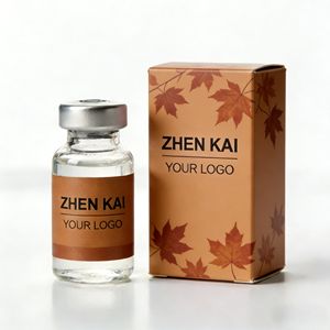 Étiquettes de peptides pharmaceutiques fabriquées en Chine, autocollants d'emballage à <span class=keywords><strong>forte</strong></span> adhérence pour petits flacons en verre de <span class=keywords><strong>laboratoire</strong></span> - Product Image 1