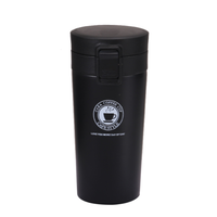 Tasse à café en acier inoxydable 304 à double couche en gros Tasse cadeau de voiture portable Logo personnalisable à des fins commerciales promotionnelles