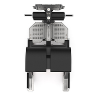 Réglable 2-en-1 Glute Ham Developer Reverse Hammer GHD Training Chair Banc romain en acier durable avec caractéristiques de sécurité