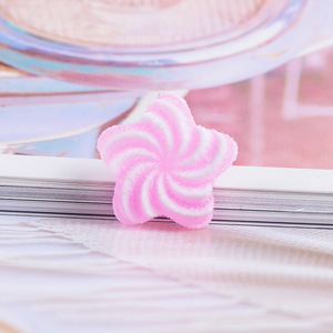 เรซิ่นขนมหวานรูปดาวแบบ DIY สำหรับเด็ก,เครื่องรางทำจากเรซิ่นด้านหลังเรียบสำหรับฟิลเลอร์น้ำเมือกพวงกุญแจทำผมสำหรับตกแต่งงานฝีมือ - Product Image 3