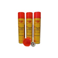 Recharge de gaz butane de grande capacité pour briquet de sécurité universel avec logo personnalisé en gros