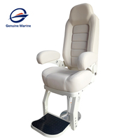 Véritable Marine Marine Fournisseur Bateau Suspension piédestal Piédestal Capitaine Pilote Siège Flip Up Chair