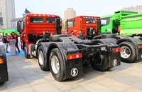 Camion tracteur Shacman X3000 6x4 LHD, grande puissance, moteur Cummins FAST, essieu HanDe, suspension à ressorts à lames 80T, Euro 3, usage intensif pour le Nigéria et le Ghana