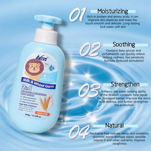 Nary fabrika 2 In1 vücut MilkBaby cilt bakımı yüz nemlendirici süt doğal stok organik doğal bebek losyon krem - Product Image 3