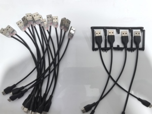 Chuyên nghiệp dọc tiêm khuôn nhà sản xuất cáp USB cắm khuôn DC AC Cáp nối khuôn mẫu cho máy đúc - Product Image 5