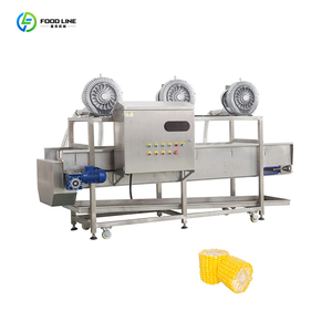 Machines de transformation du maïs frais sucré, éplucheuse de maïs frais sucré, ligne de lavage et de blanchiment des légumes, ligne de refroidissement - Product Image 4