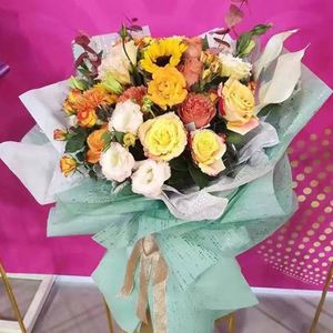 Empaque de Plástico Reciclable con Recubrimiento de PE Resistente al Agua para Regalos de Eventos Deportivos, Diseño Flor de Meteoro, Hecho en China - Product Image 3
