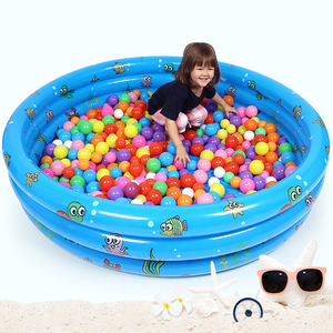 Piscina Inflable de Pesca para Niños Pequeños, Juguetes Magnéticos de Peces, Juego Acuático para 1-6 Años, Uso Doméstico, Material de PVC - Product Image 3