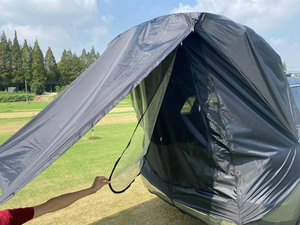 Tente de voyage pour voiture, <span class=keywords><strong>Camping</strong></span> Barbecue, Extension arrière, coffre de voiture, porte à trois niveaux - Product Image 4