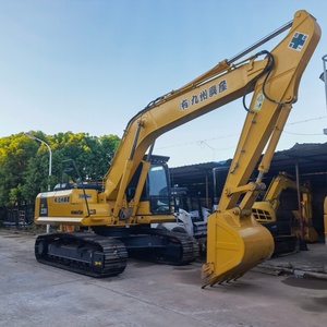 Excavatrice d'occasion Komatsu PC220 puissante, performances stables, faible consommation de carburant, pour travaux de terrassement, chargement en carrière, construction routière - Product Image 1